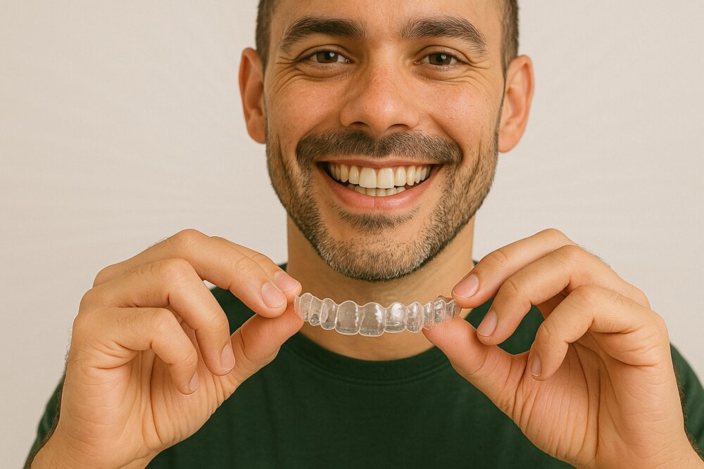 Alineadores dentales invisibles hombres Alineadores dentales invisibles hombres